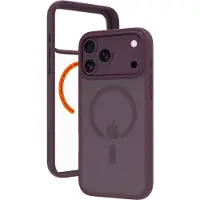 dbramante1928 Grenen Étui arrière MagSafe avec D3O pour Apple iPhone 18 Pro Max / 17 Pro Max - Purple