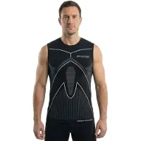 Massi Thermetic Evolution Carbon Sleeveless Base Layer Noir XL Homme