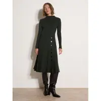 Apricot Robe ' Wadelanges Strickkleid ' vert