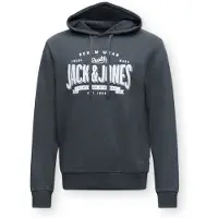 Jack & Jones Sweat-shirt graphite / blanc cassé