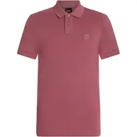 BOSS pour homme. 50507803 Polo Passenger rouge (L), Casuel, Coton, Manche courte