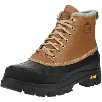 Sorel Bottines à lacets caramel / noir