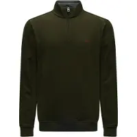 Fynch&Hatton 16141351 Half Zip Sweatshirt Vert 2XL Homme