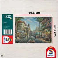 Schmidt Spiele Puzzle À la Terrasse d'un Café Espagnol - 1000 pièces