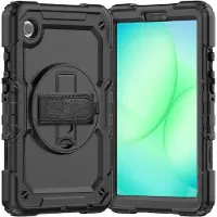 Just in Case Coque renforcé Hybrid pour Samsung Galaxy Tab A11, noir