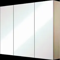 Linie Montro armoire de toilette 100 x 75 cm chêne scandinave