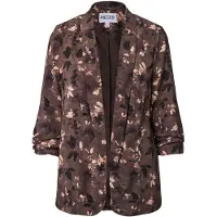 Pieces Blazer 'PCBosella' crème / chocolat / noir