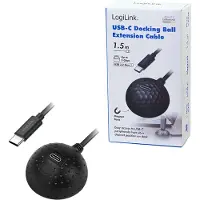 Logilink CU0099 USB 3.2 Gen1 Typ-C Kabel, USB-C/M > USB-C/F 1,5m