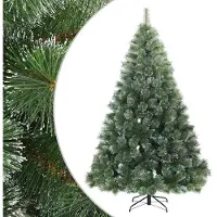 vidaXL Arbre de Noël Artificiel Moderne à Charnières Flocké avec Neige