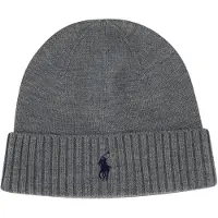 Ralph Lauren Bonnet gris chiné
