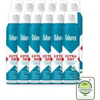 Odorex 12 sprays anti-transpirants Extra Dry Sensitive - 150 ml - Lot de 12