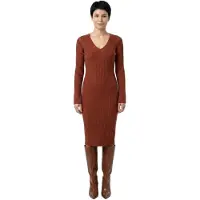 Replay Dk0096.000.723sg Long Sleeve Short Dress Rouge L Femme