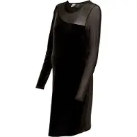 ONLY Maternity Robe 'OLMSMOOTH' brun foncé