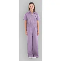 Hurley Wjeu00003 Short Sleeve Jumpsuit Violet M Femme