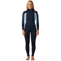 Rip Curl Combinaison Néoprène à Manches Longues Avec Fermeture éclair Dans Le Dos Trad 5/4 Mm