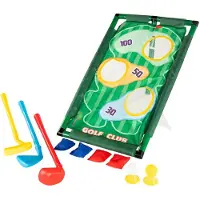 Lobbes Kit de sport 2 en 1 : golf et lancer de sacs