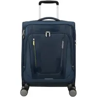 American Tourister trolley Wanderlite Spinner TSA Dark Navy bleu marine 55cm