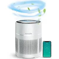Samako Purificateur d'air - - Filtre HEPA 13 pro - Rhume des foins, allergies aux animaux, acariens - Indicateur de qualité de l'air