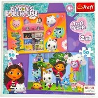 Trefl Puzzle La Maison Magique de Gabby 100 pièces