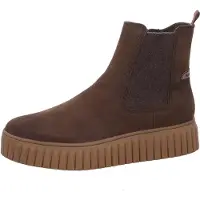 Marco Tozzi Chaussures de marche pour femmes , bottes, couleur marron, style décontracté