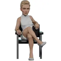 Minix Basic Instinct, figurine , Sharon Stone, 12 cm