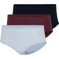 Adidas Slip ' Sport Active Light Flex-Packaged Panties ' bleu clair / bordeaux / noir