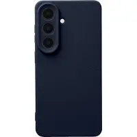 IMoshion Coque arrière Texture pour Samsung Galaxy S26 - Bleu foncé