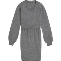 Bonprix Ensemble 2 pièces en maille de grossesse avec un pull et une jupe