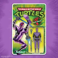 Super7 Tortues Ninja : Figurines d'action ReAction+ – Vague 01, Foot Ninja