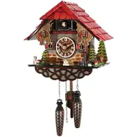 Engstler - K340_QM - Pendule coucou - Quartz - avec musique