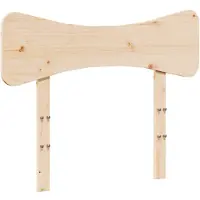 vidaXL Tête de lit 100 cm pin massif