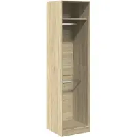 vidaXL Armoire Chêne Sonoma 50x50x200 cm Bois composite