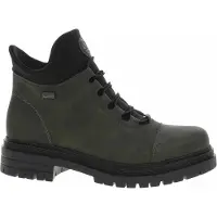 Rieker Bottes à lacets 'Booties' vert