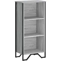 vidaXL Bibliothèque sonoma gris 50x31x106 cm bois d'ingénierie