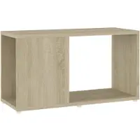 vidaXL Armoire TV Chêne Sonoma 60x24x32 cm Bois composite