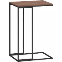 vidaXL Table d'appoint noire 40x30x59 cm Bois composite