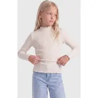 Kids Only GIRLS T-Shirt 'KOGFRANSISKA' crème