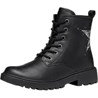 Geox Bottes noir / argent