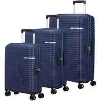 American Tourister trolley Liftoff 3 PC Set A Midnight Blue bleu marine 78cm