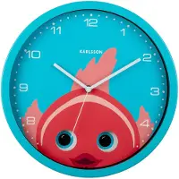 Karlsson horloge analogique peekaboo cow (30.80 cm)