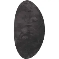 vidaXL Tapis HUARTE Anthracite 80 x 150 cm Polyester