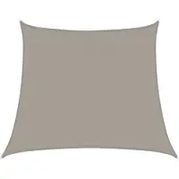 vidaXL Voile D'ombrage 160 G/M² Trapèze Gris Clair 4/5x4 M Pehd