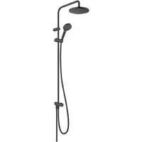 Hansgrohe Vernis Blend Showerpipe 200 1jet EcoSmart Reno, noir mat