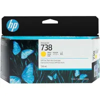 HP 738 (498N7A) - Jaune - Cartouche d'encre