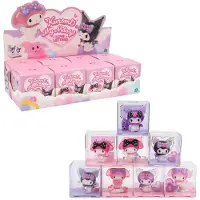 Hello Kitty Minibox Kuromi & My Melody Love Story Figure Rose