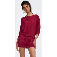 ONLY Robe 'ARIA' pourpre