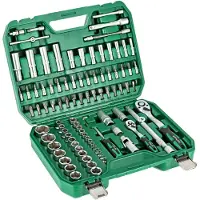 Stalco Jeu De Clés À Douille 1/2" Et 1/4" - 94 Pièces