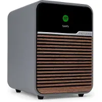 Ruark Audio R1S Internet Numérique Noir, Gris et Marron