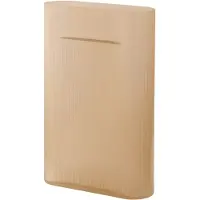 Muuto Ridge Vase Light Orange Frosted Glass | H: 48.5 cm