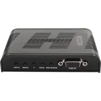ABUS TVAC20001, Noir, 1600 x 1200 px, NTSC, PAL, Composite + S-Vidéo, VGA, 12 V